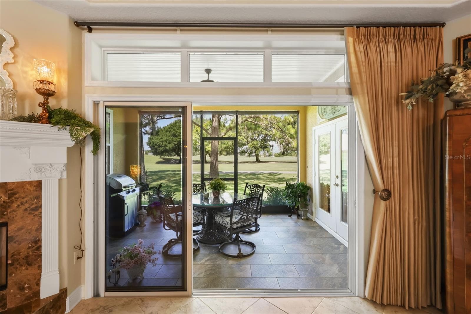 Lanai entrance from living room - 29925 CYPRESS POINTE, TAVARES
