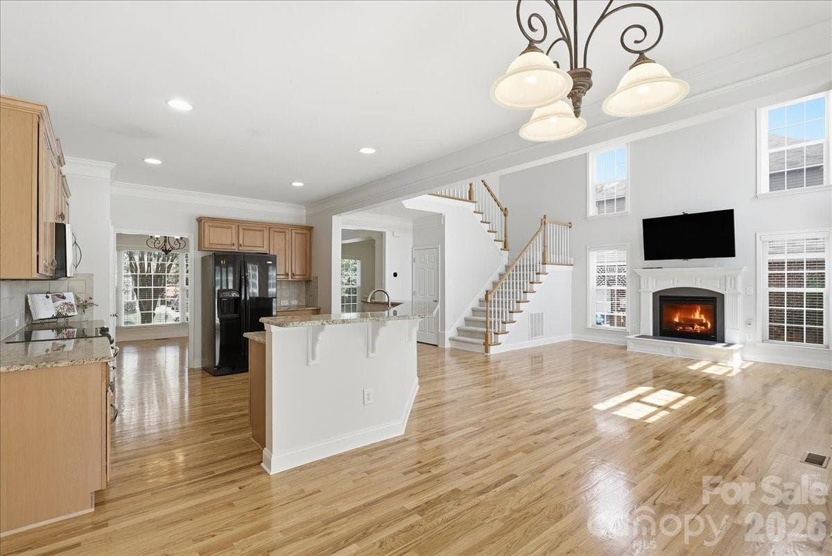 Just look at those GORGEOUS floors! - 6055 Latta Springs Circle, Huntersville