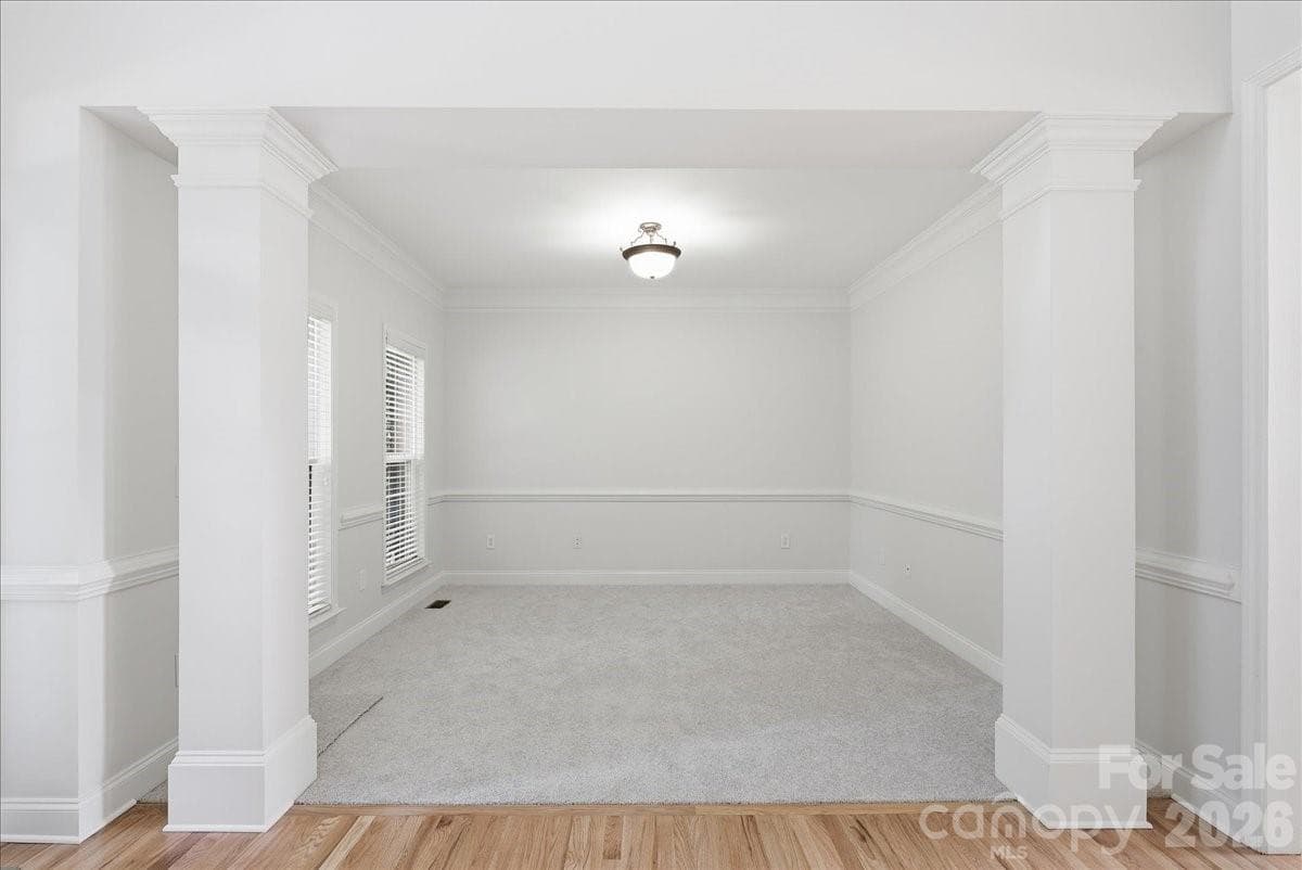 Living room/flex area, new carpet - 6055 Latta Springs Circle, Huntersville