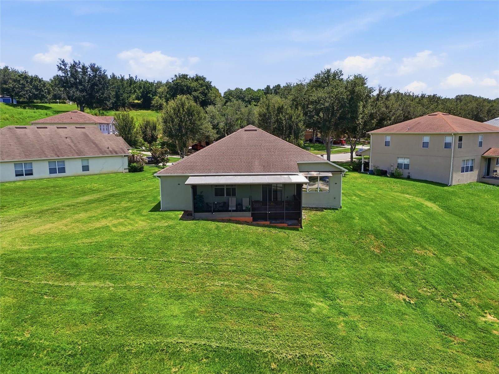 Backyard - 1020 SAILING BAY DR, CLERMONT