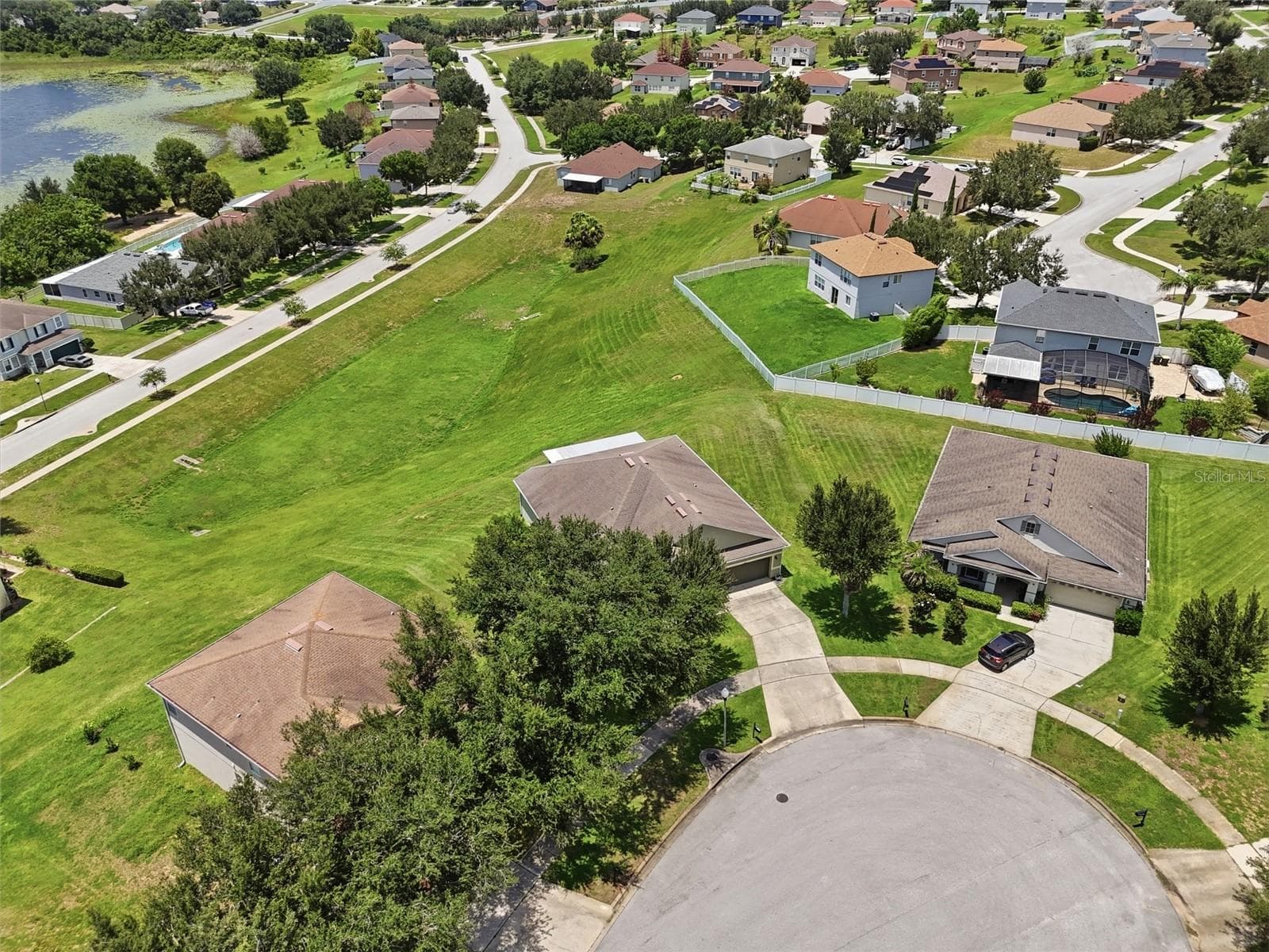Aerial view of the Property - 1020 SAILING BAY DR, CLERMONT