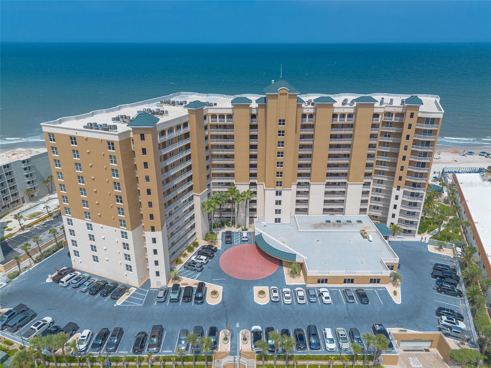 Aerial View - 2403 S ATLANTIC AVE #910, DAYTONA BEACH SHORES