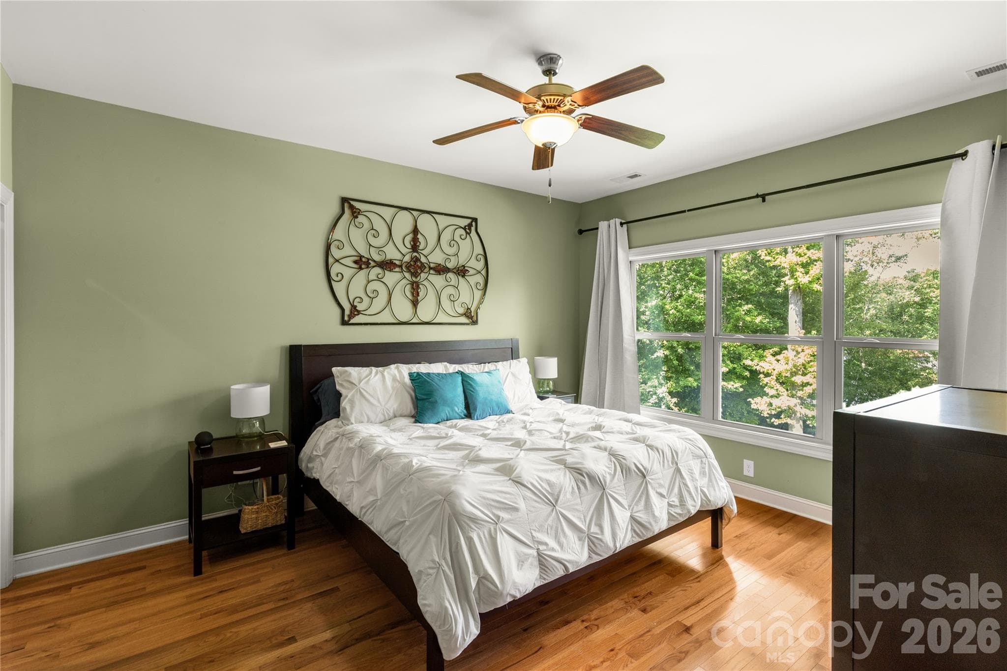 Primary Bedroom with a great view of Lake Wateree. - 2051 Great North Road, Winnsboro