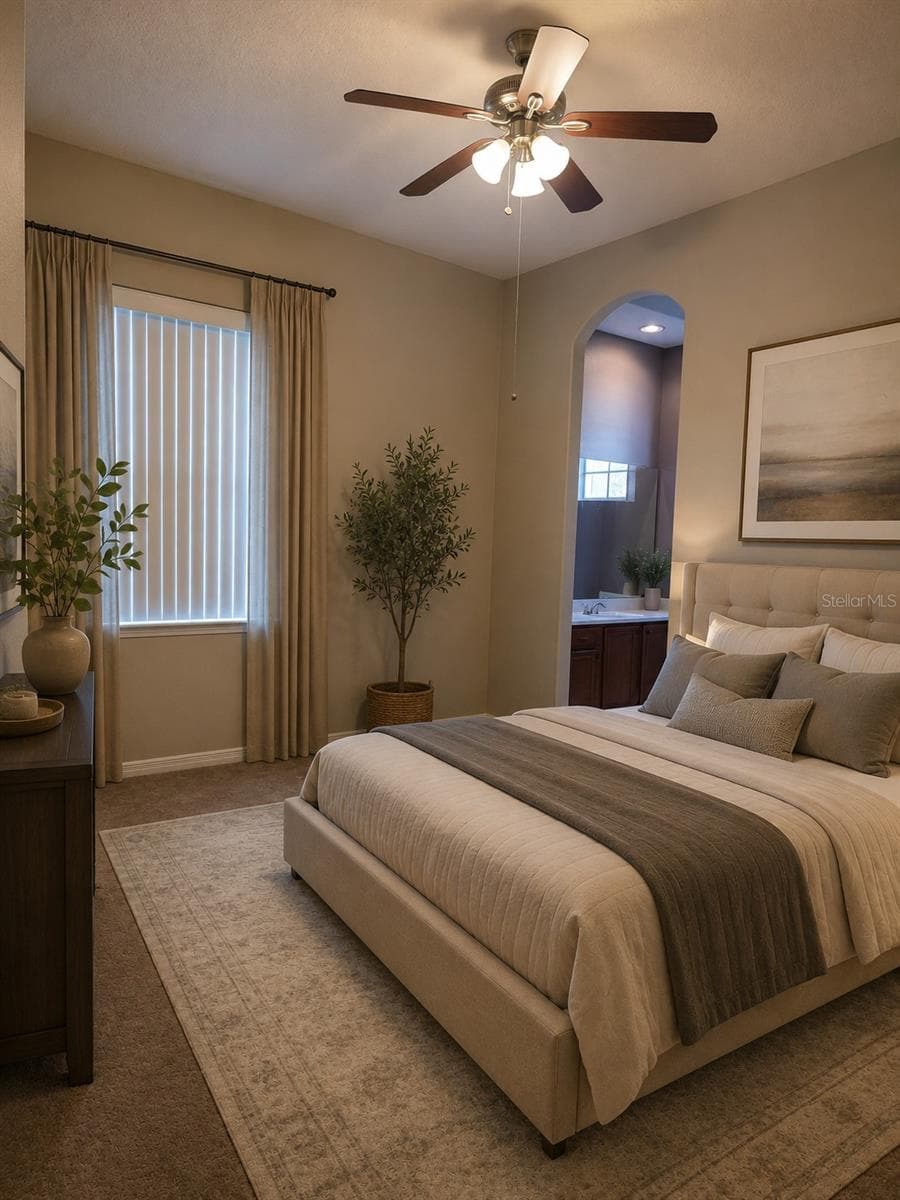 Bedroom 2 - 16407 BRISTOL LAKE CIR, ORLANDO
