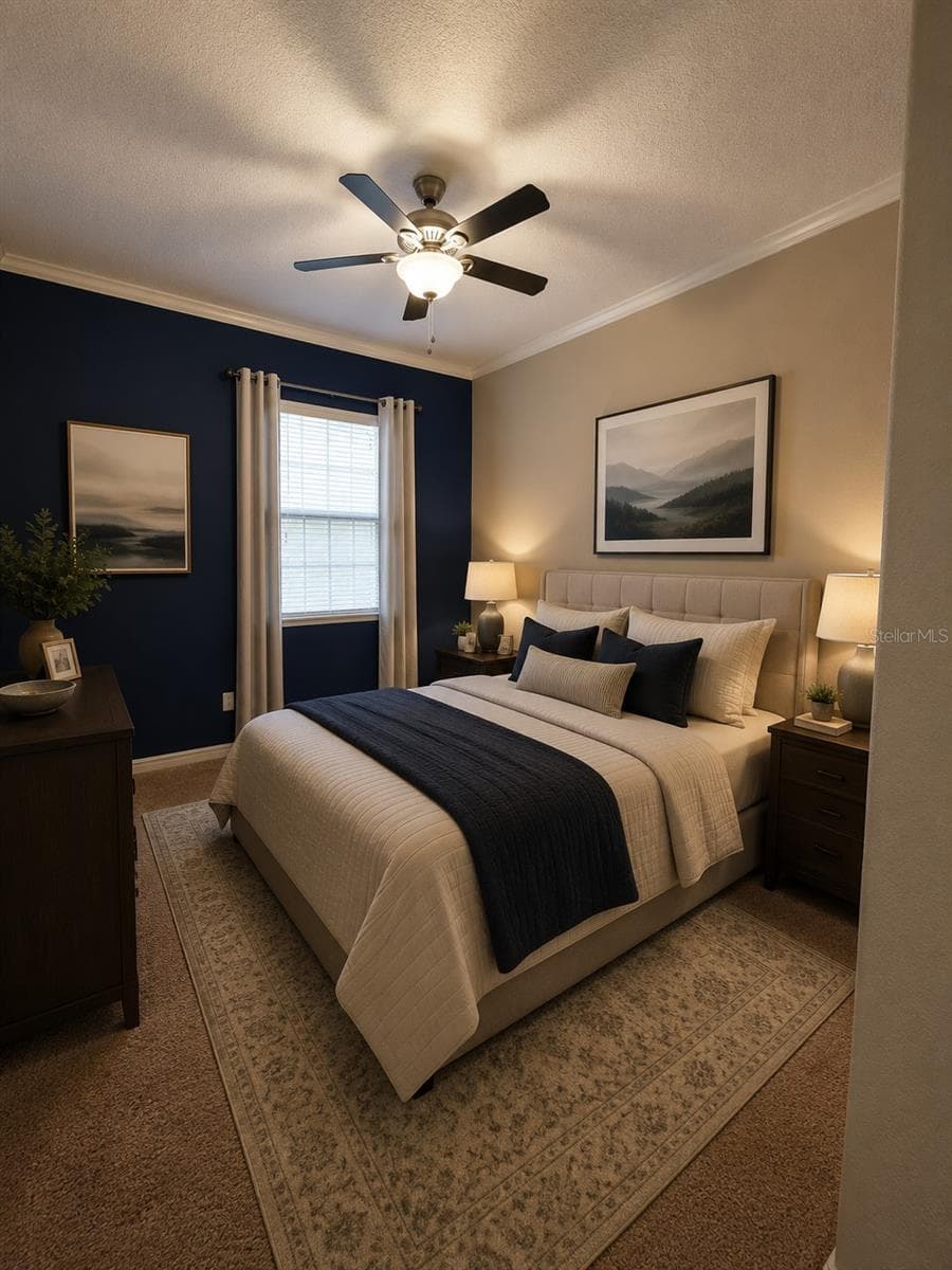 Bedroom 4 upstairs - 16407 BRISTOL LAKE CIR, ORLANDO