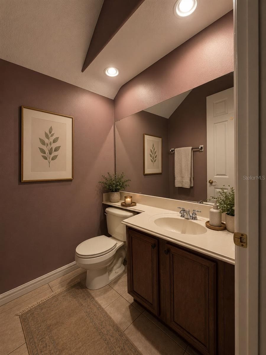 Half Bath - 16407 BRISTOL LAKE CIR, ORLANDO