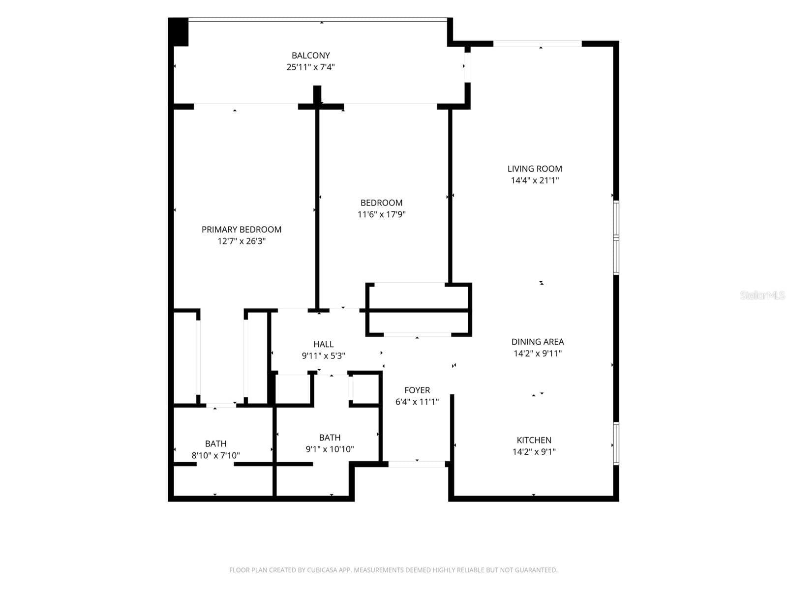 Floor Plan - 100 OAKMONT LN #204, BELLEAIR