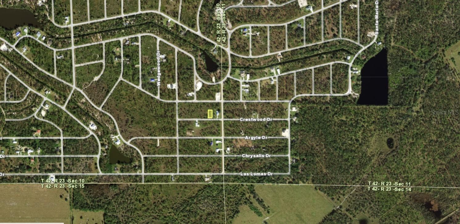 Land at 27496 & 27502 CRESTWOOD DR, PUNTA GORDA, photo 3 of 3