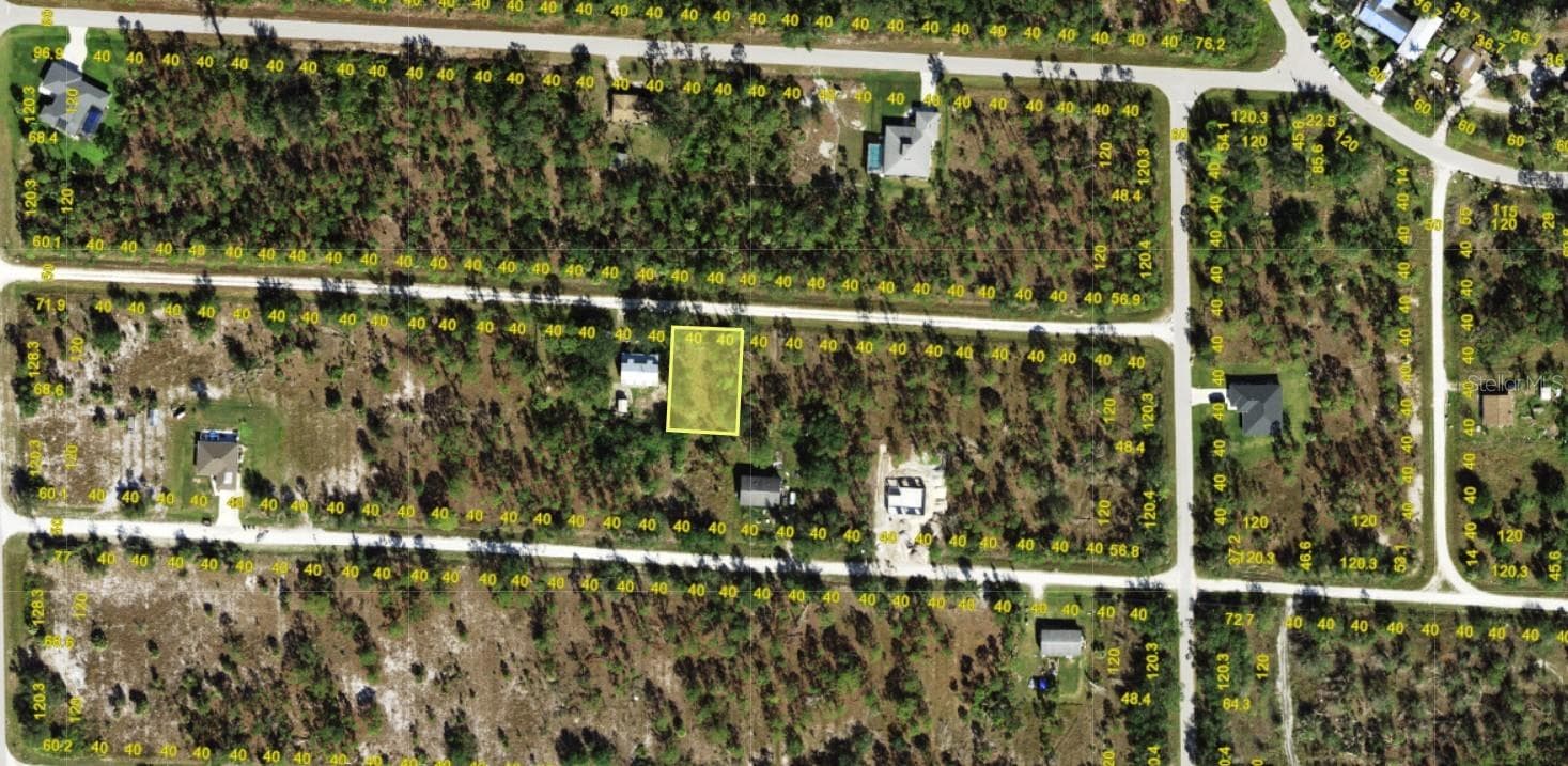 Land at 27101 & 27105 BADGER DR, PUNTA GORDA, photo 2 of 3