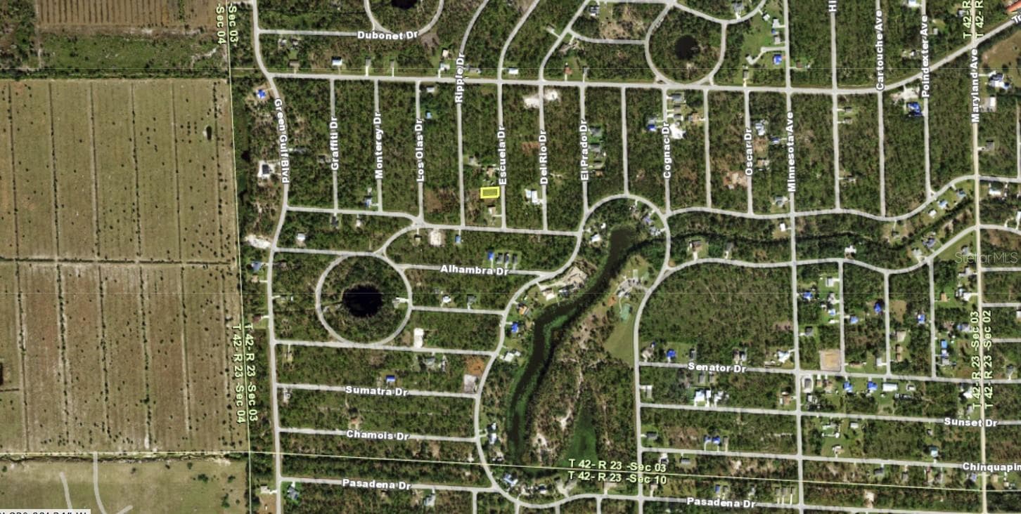 Land at 12345 & 12349 ESCUELA DR, PUNTA GORDA, photo 3 of 3