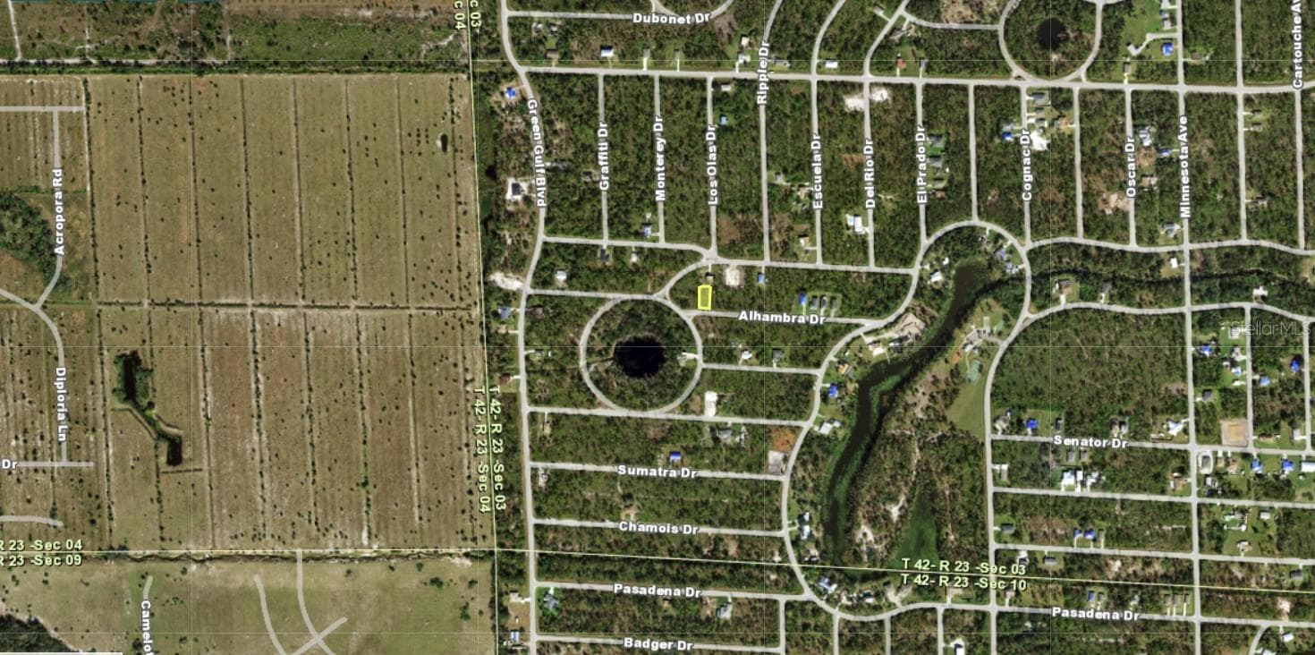 Land at 27124 ALHAMBRA ST, PUNTA GORDA, photo 3 of 3
