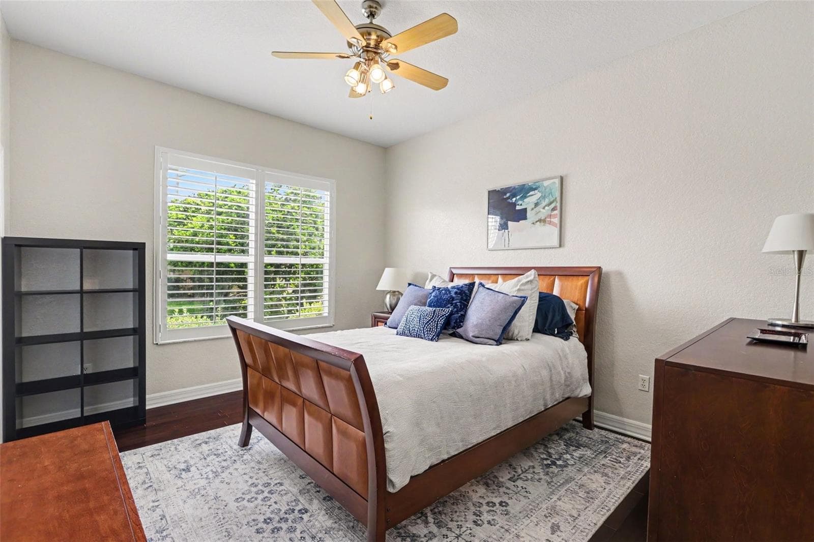 Bedroom #2 features wood flooring - 2912 HAMPTON PLACE CT, PLANT CITY
