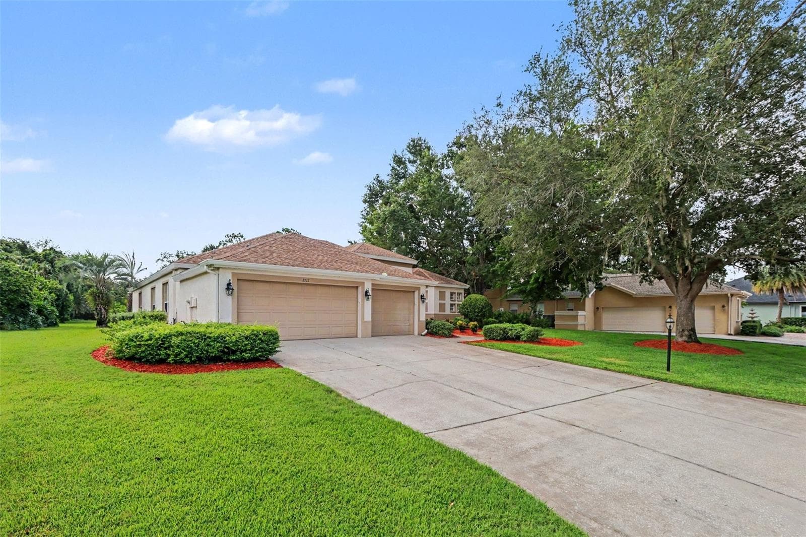 Side view from the street - 2912 HAMPTON PLACE CT, PLANT CITY