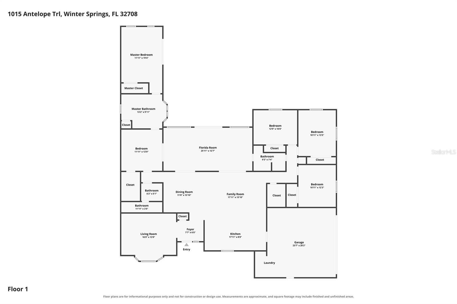 Single Family Residence at 1015 ANTELOPE TRL, WINTER SPRINGS, photo 68 of 68