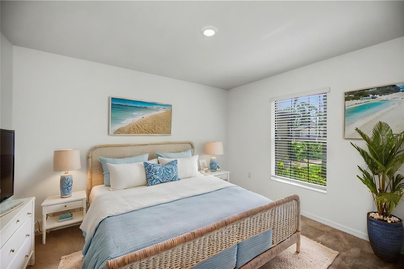 Virtually Staged Second Bedroom Abundant Natural Light - 2555 ATWATER DR, NORTH PORT