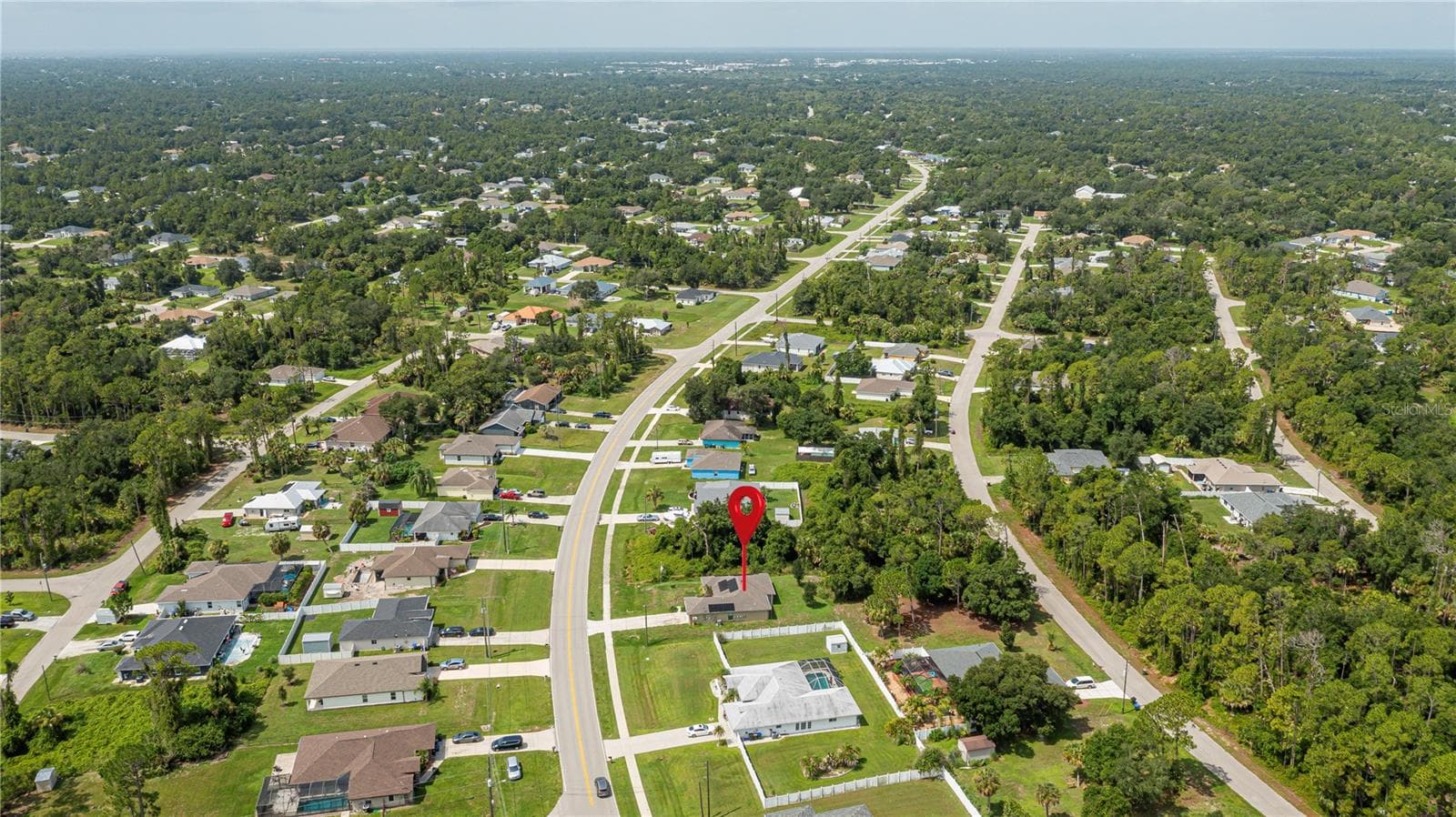 Nearby Homes and Road Access. - 2555 ATWATER DR, NORTH PORT