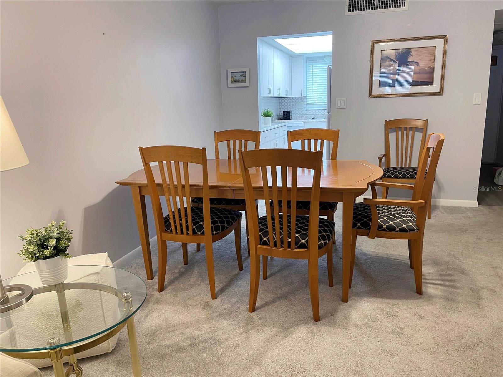 Plenty of room for full size dining table. - 5880 38TH AVE N #206, ST PETERSBURG