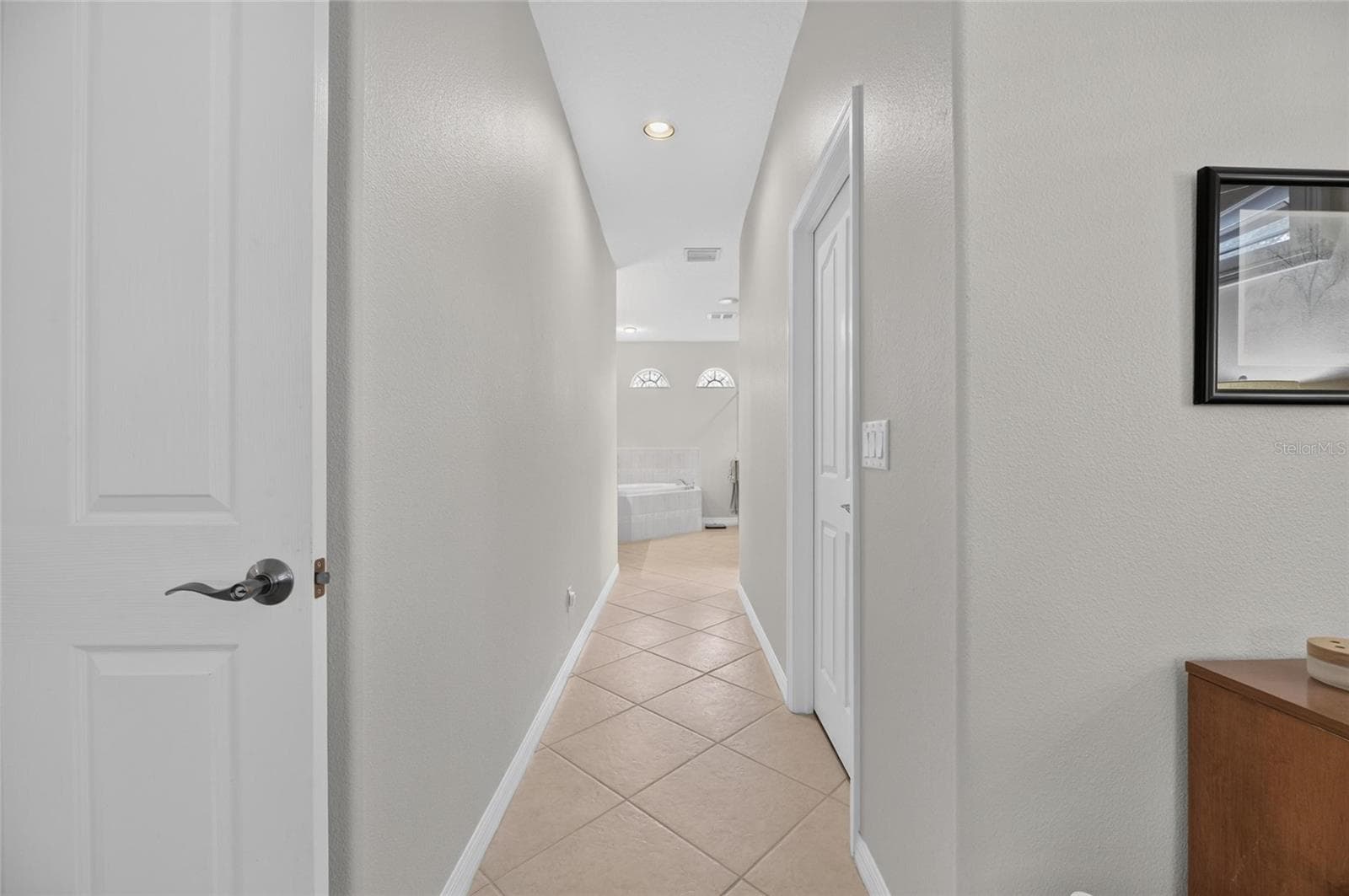 Hall to Master Bathroom from Master Bedroom - 7508 DUNBRIDGE DR, ODESSA