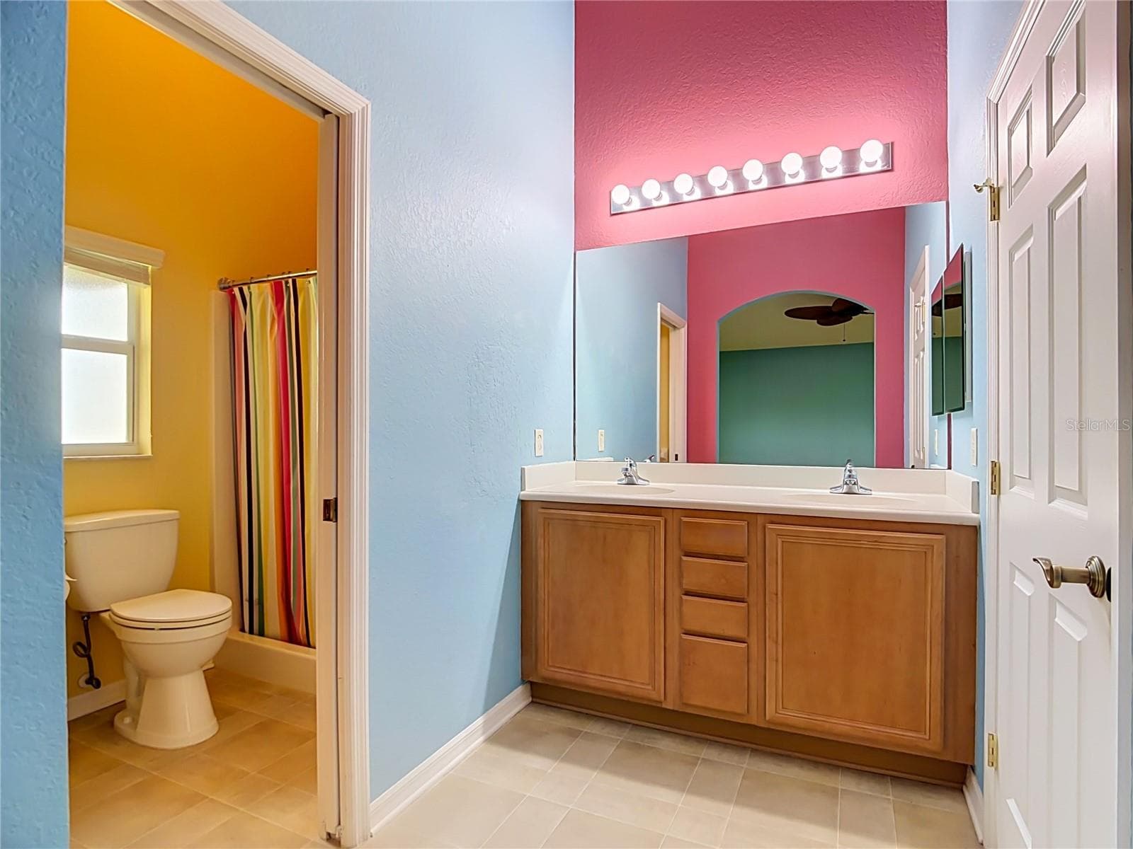 Primary bathroom with double sinks - 4178 CANNES AVE, LAKE WALES