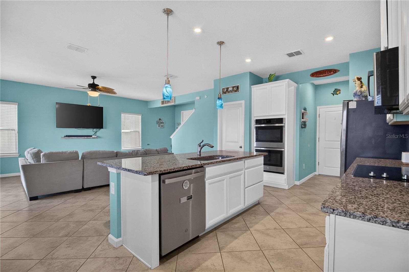 Kitchen to living room - 8715 SUNSHOWER PL, PARRISH