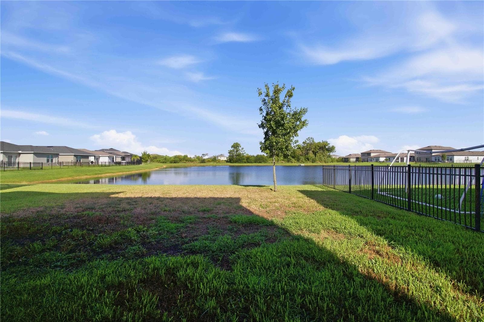 Backyard Pond View - 8715 SUNSHOWER PL, PARRISH