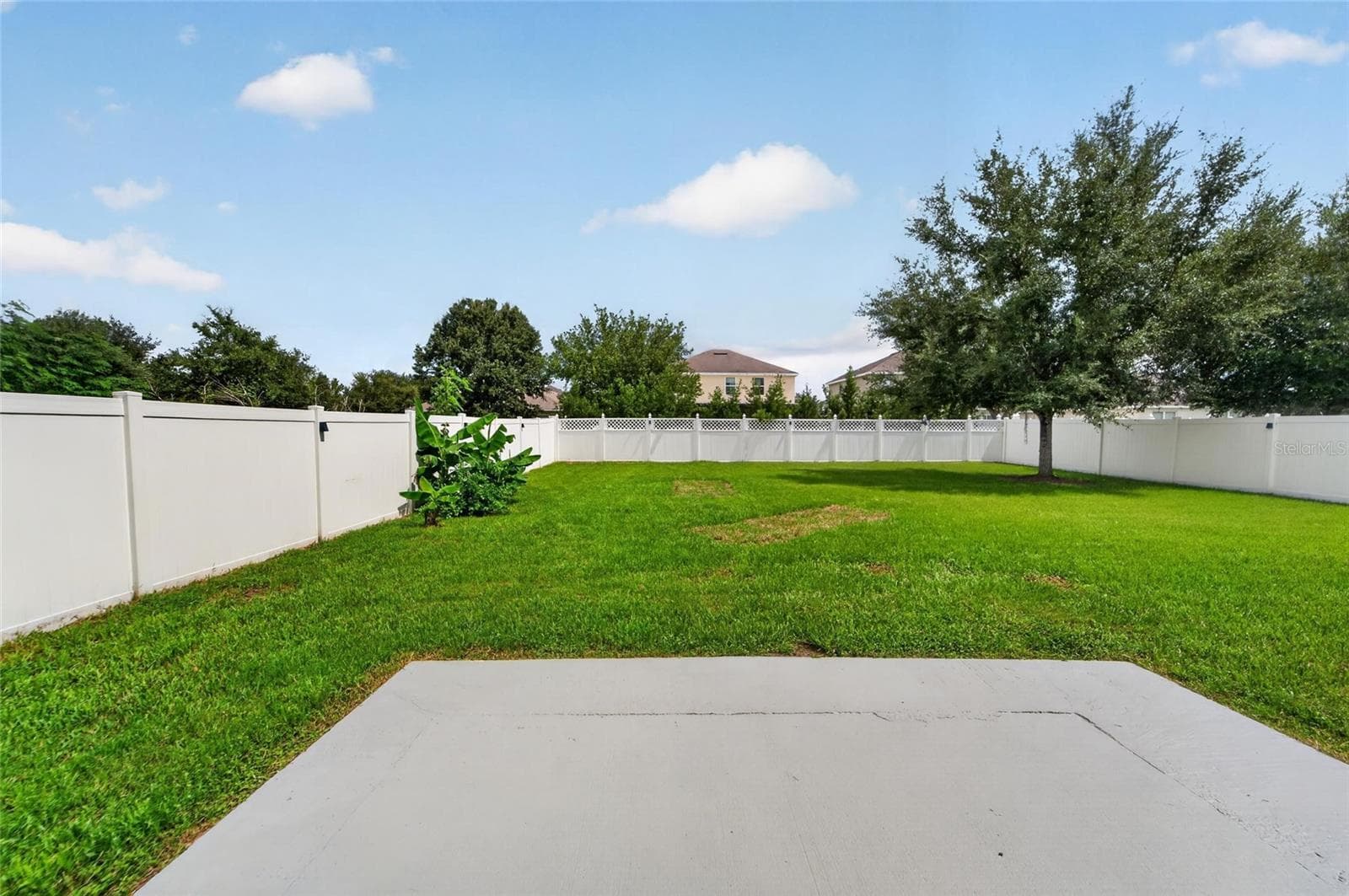 Large fully fenced backyard - 9637 TRONCAIS CIR, THONOTOSASSA