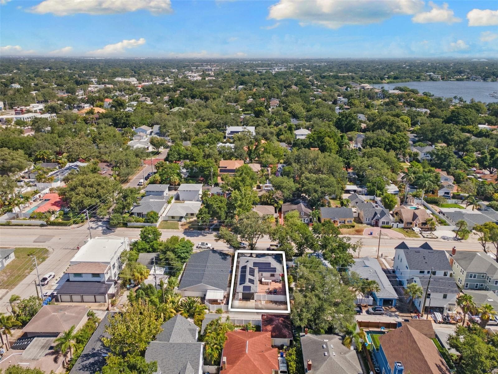 Aerial View Facing North - 170 22ND AVE N, ST PETERSBURG