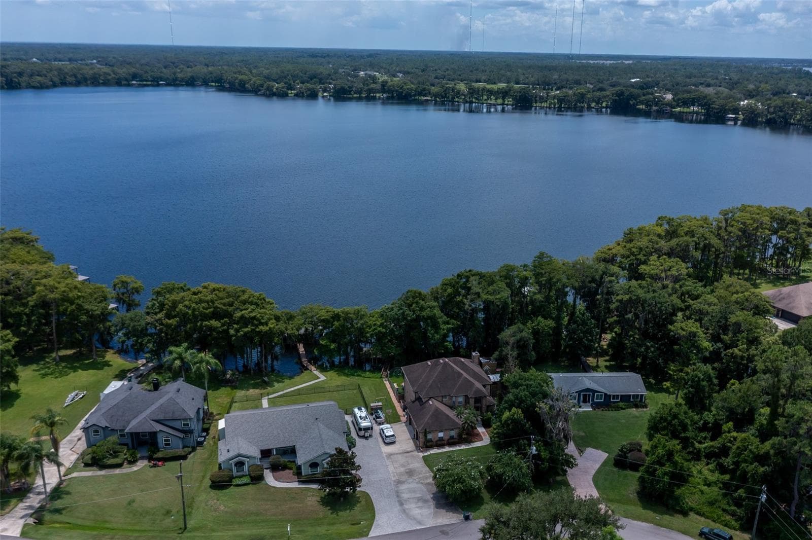 Aerial views - 834 MILLSHORE DR, CHULUOTA
