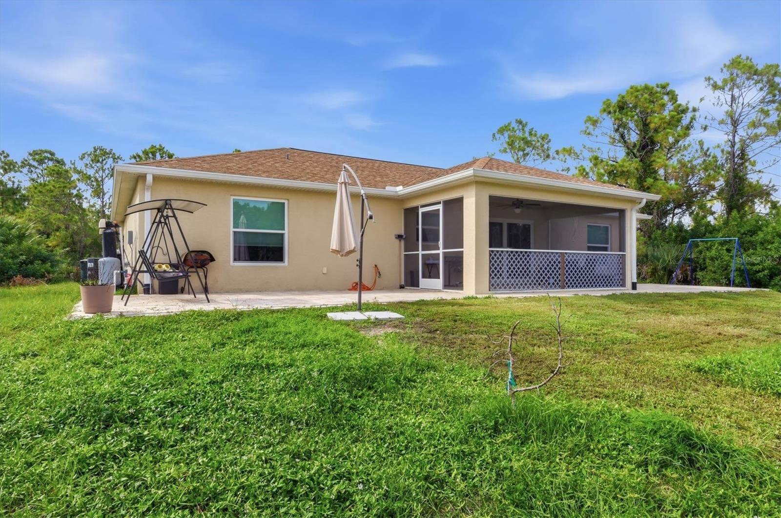 Backyard - 1458 RICHBRIAR DR, NORTH PORT