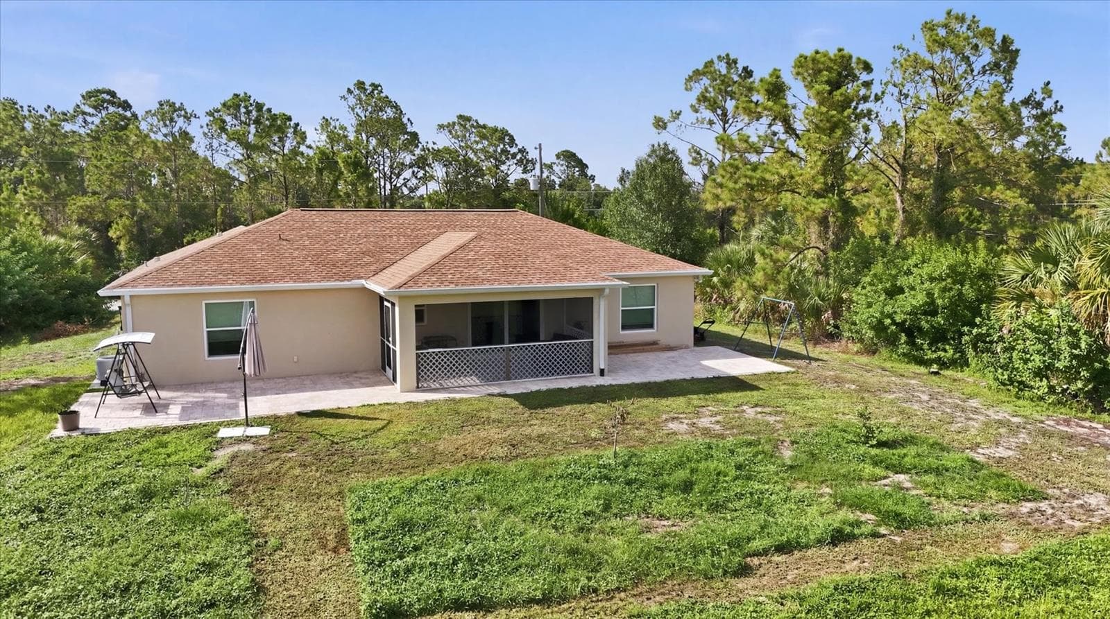 Backyard - 1458 RICHBRIAR DR, NORTH PORT