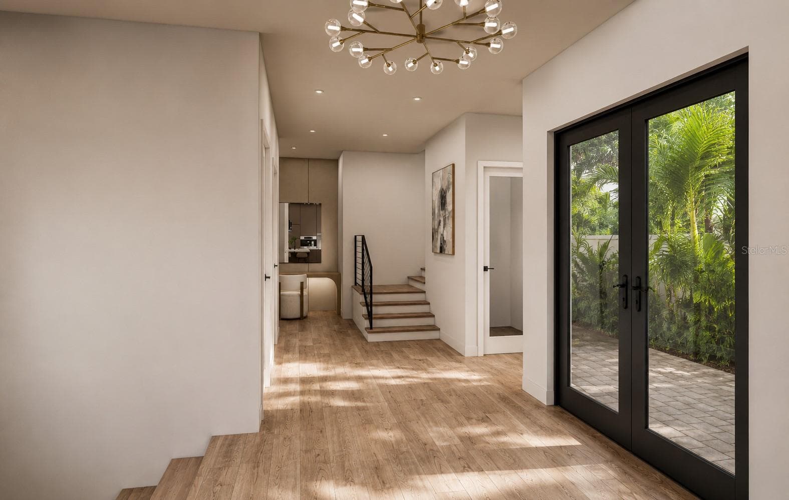 Elegant welcoming foyer - 3406 BAYSHORE BLVD NE, ST PETERSBURG