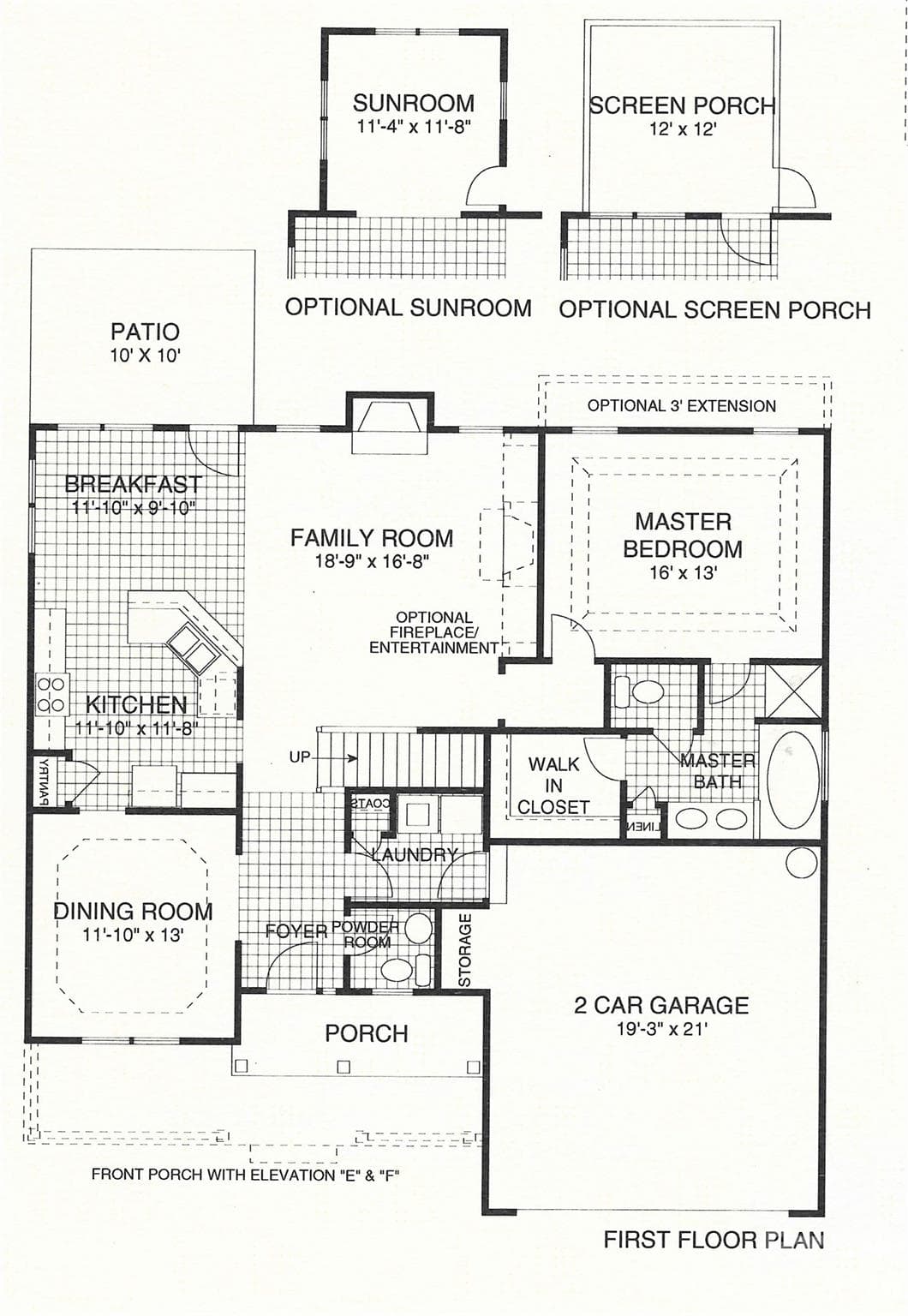 Main Level - Customize your floor plan - 261 Corrie Ann Drive, Concord