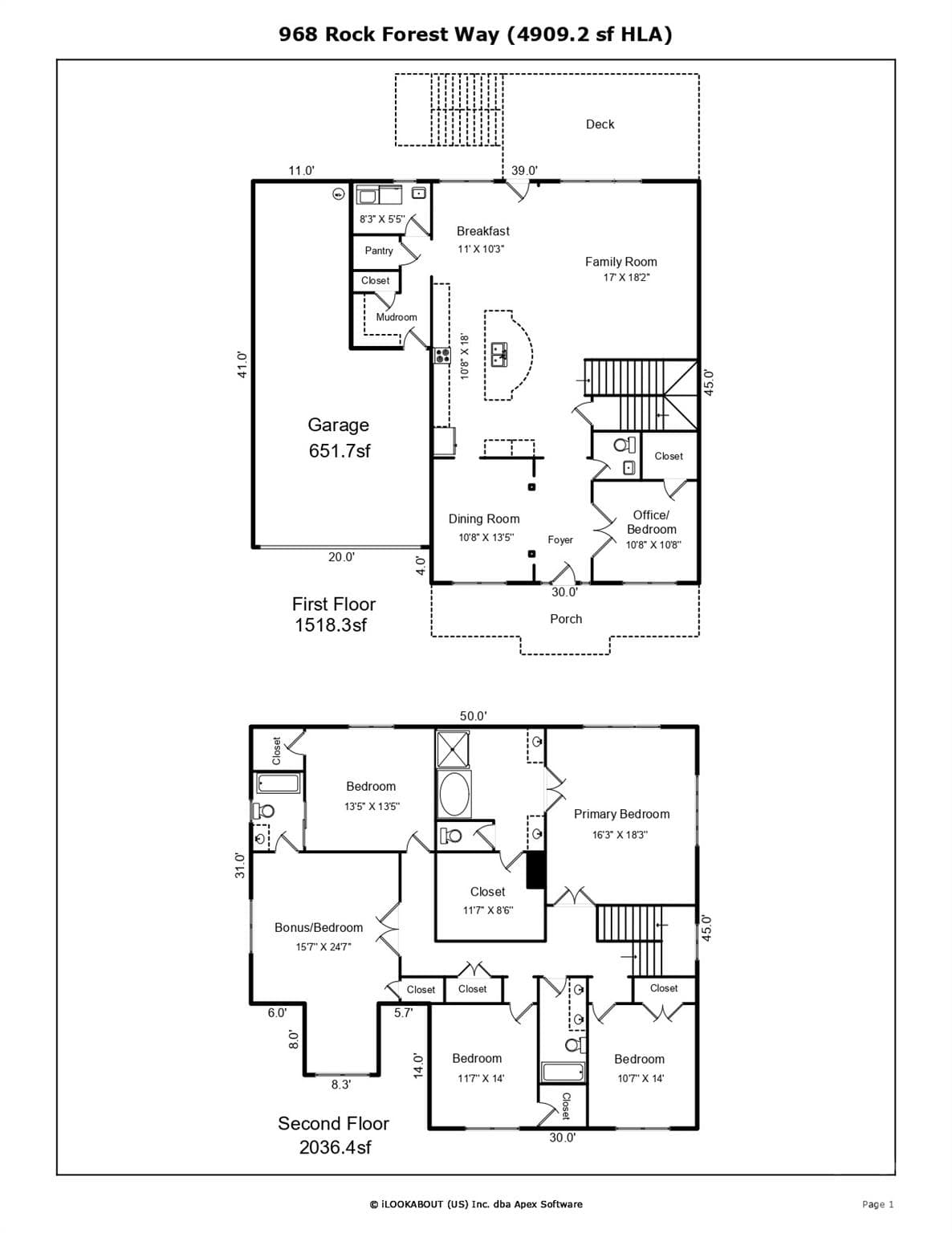 Single Family Residence at 968 Rock Forest Way, Indian Land, photo 47 of 48