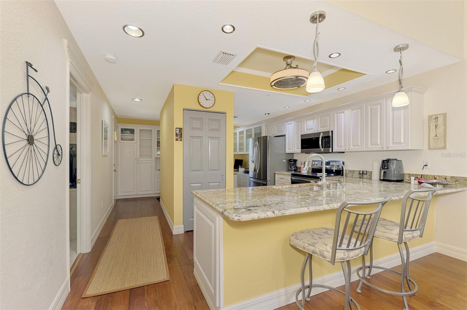 Entry to Bedroom or Kitchen - 6610 GASPARILLA PINES BLVD #202, ENGLEWOOD