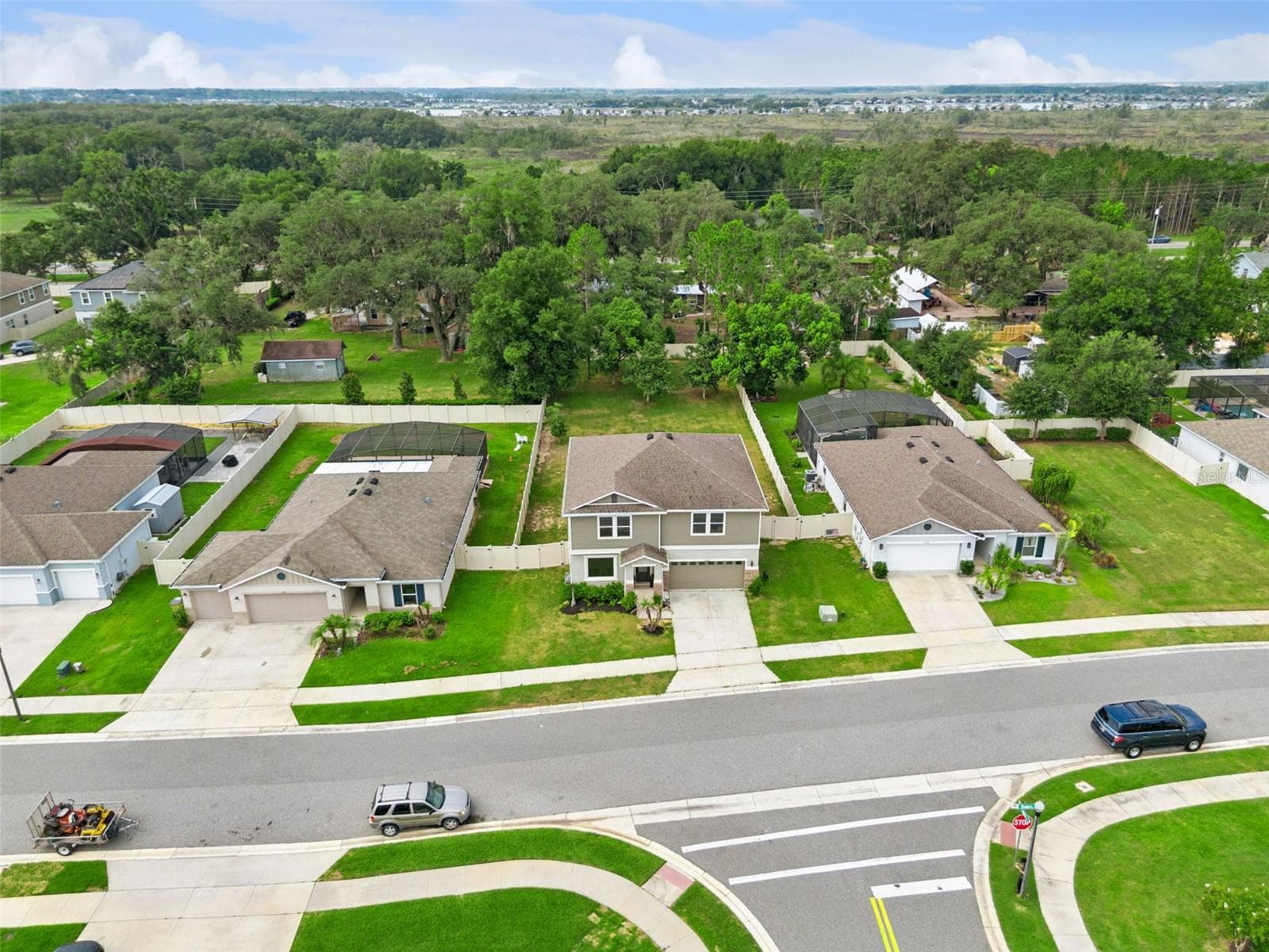 Overview of property - 15898 BRADICKS CT, CLERMONT