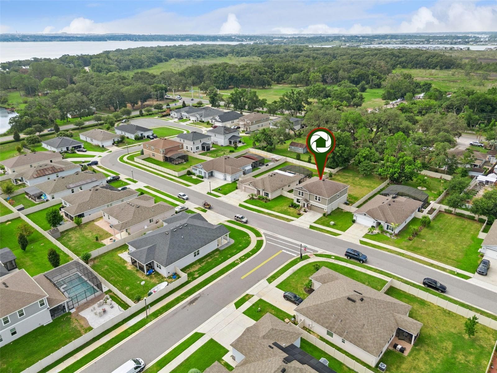 Overview of property - 15898 BRADICKS CT, CLERMONT