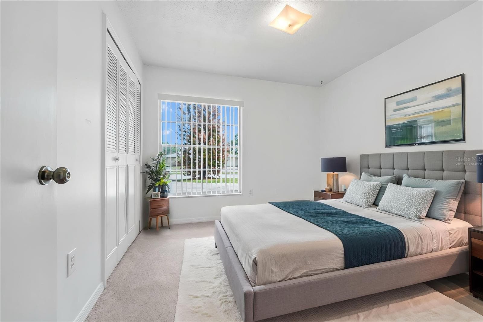 Virtually StagedBedroom - 5060 ANDREA BLVD, ORLANDO