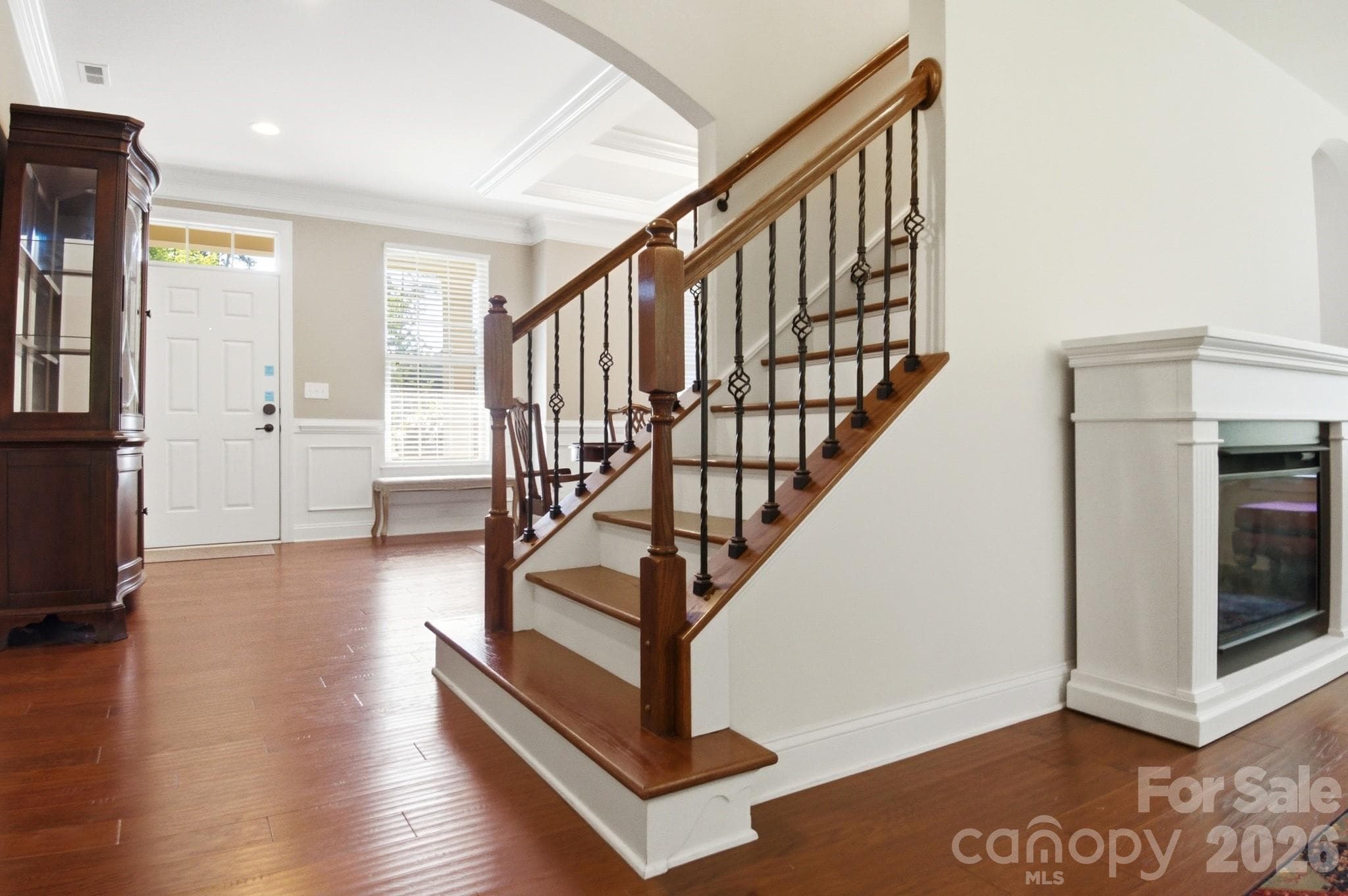 Stairs to Second Floor - 8306 Early Bird Way, Mint Hill