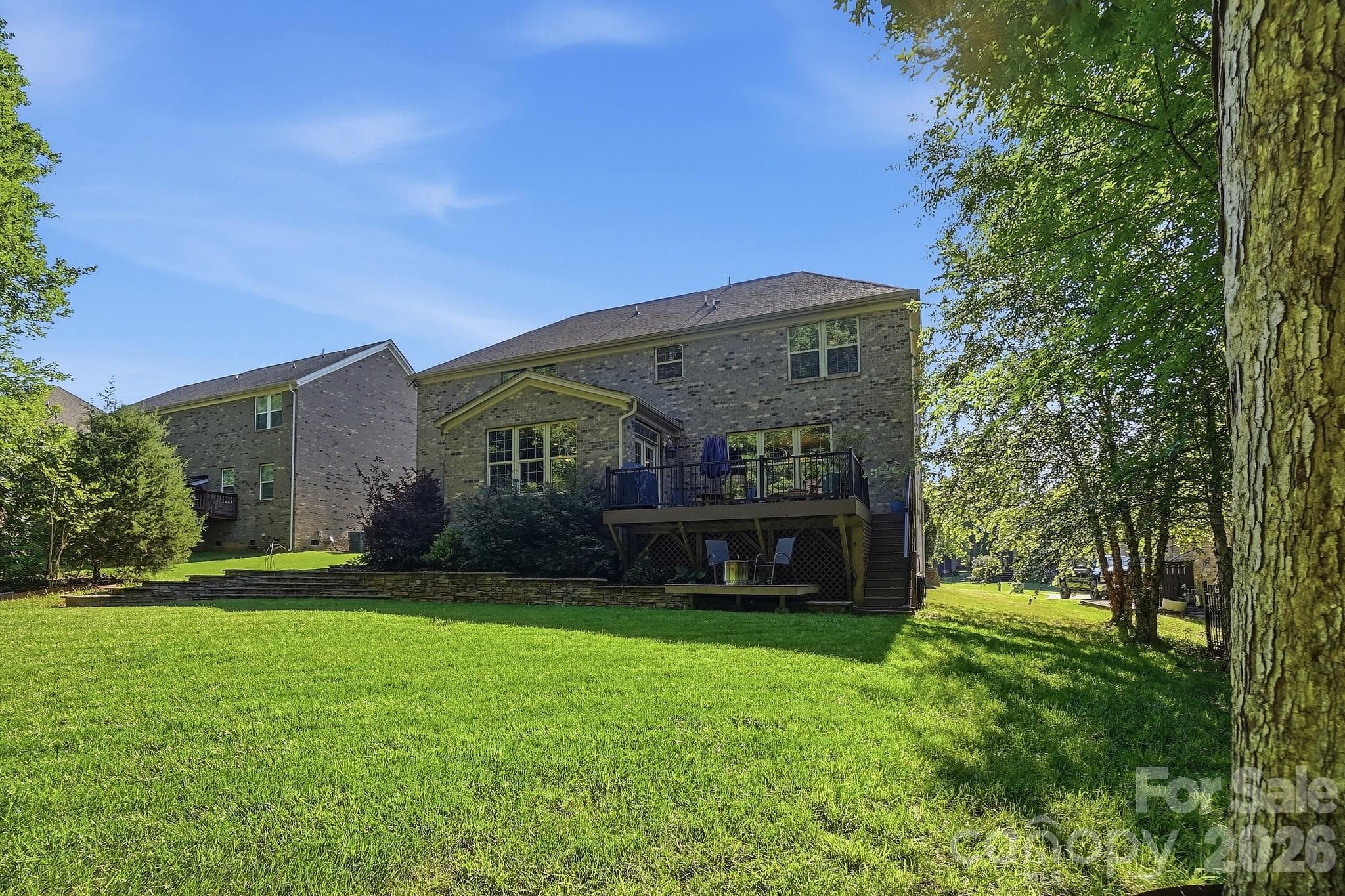 Rear Exterior - 8306 Early Bird Way, Mint Hill