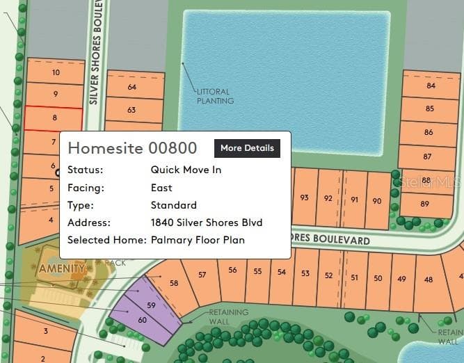 Map - 1840 SILVER SHORES BLVD, ENGLEWOOD