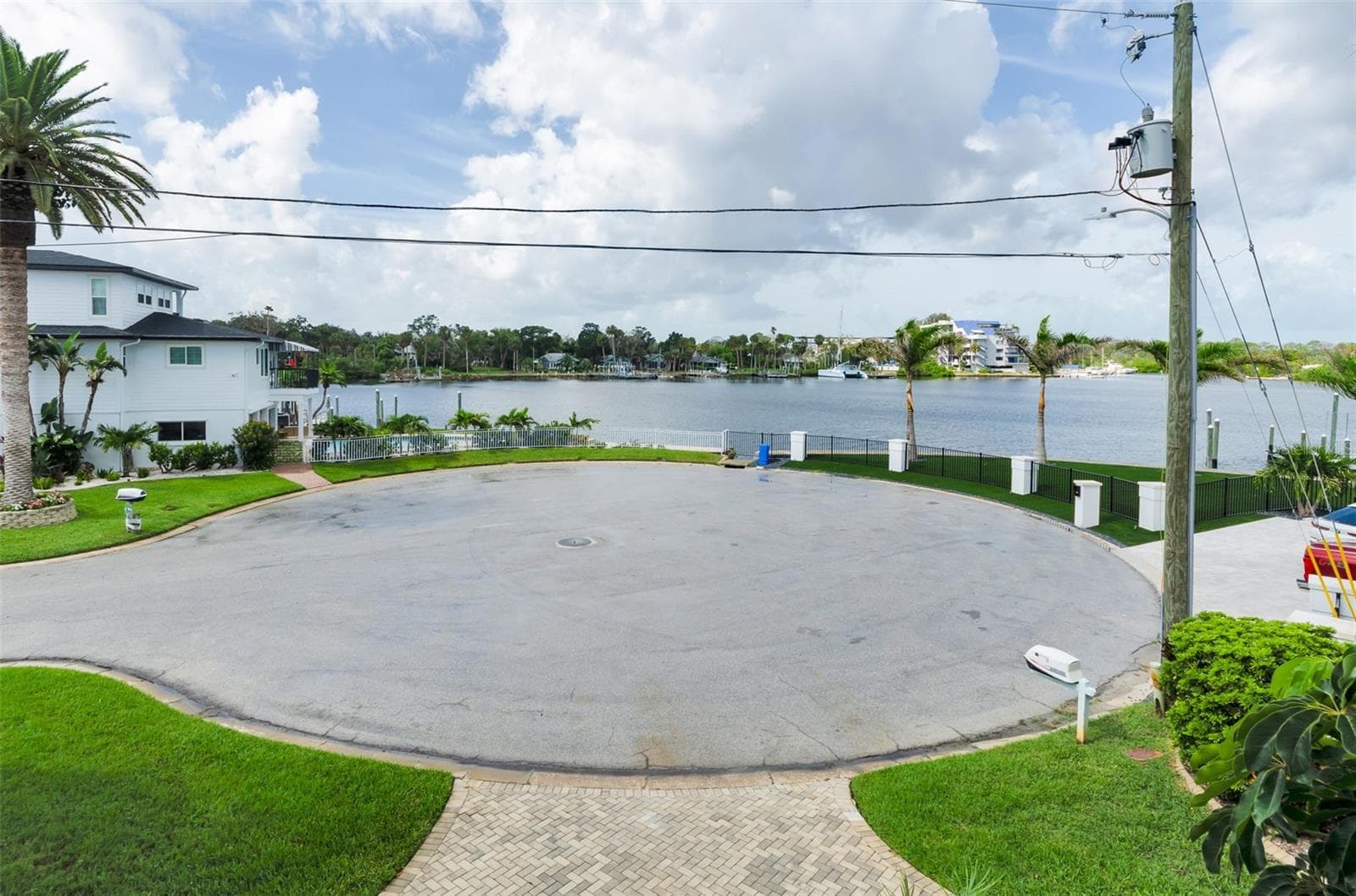 Water view from the front balcony - 8001 BRIGHTON DR, PORT RICHEY