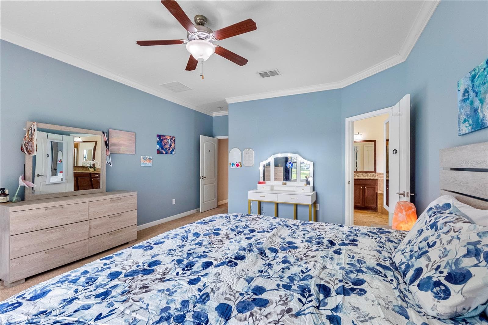 Primary bedroom - 19343 PADDOCK VIEW DR, TAMPA