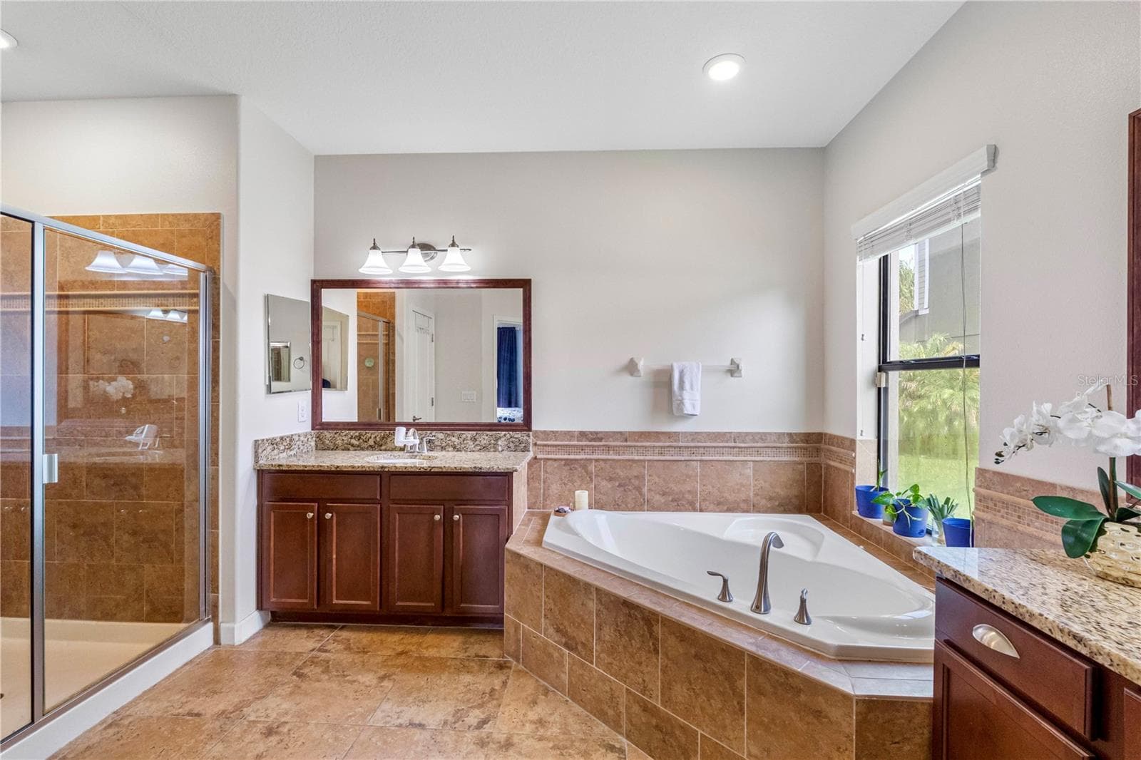 Primary bathroom - 19343 PADDOCK VIEW DR, TAMPA