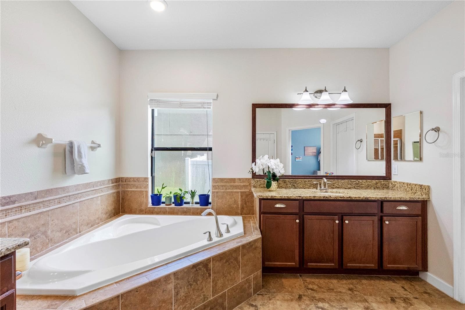 Primary bathroom - 19343 PADDOCK VIEW DR, TAMPA