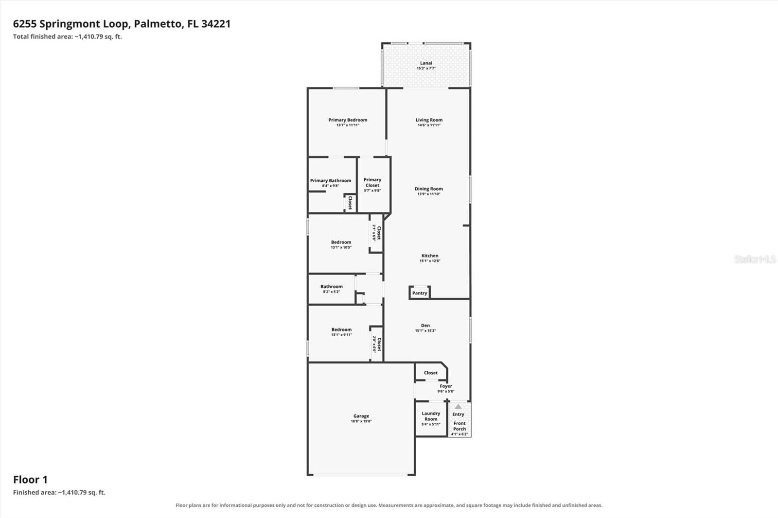 Single Family Residence at 6255 SPRINGMONT LOOP, PALMETTO, photo 45 of 45