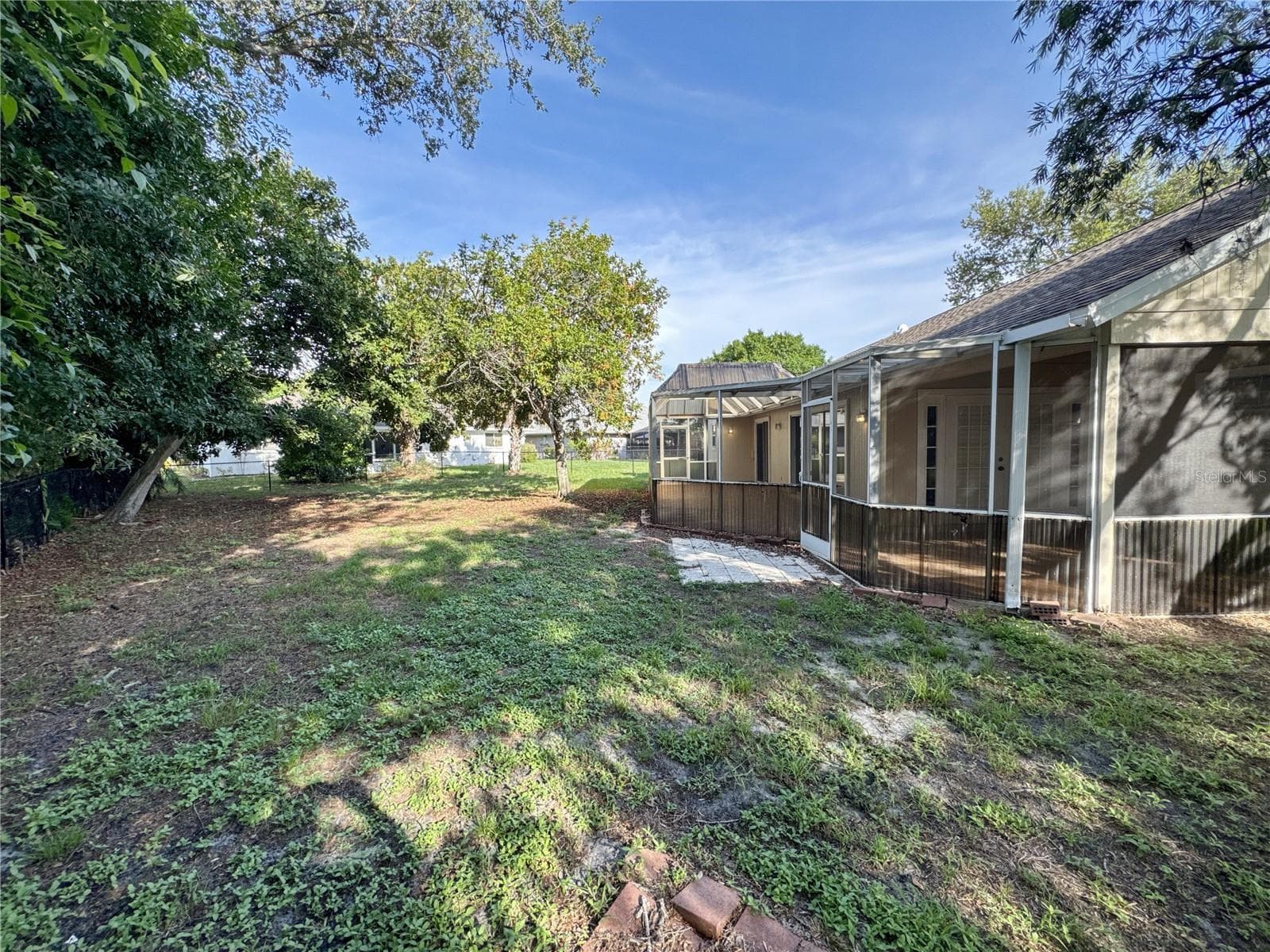 backyard - 3174 57TH AVENUE CIR E, BRADENTON