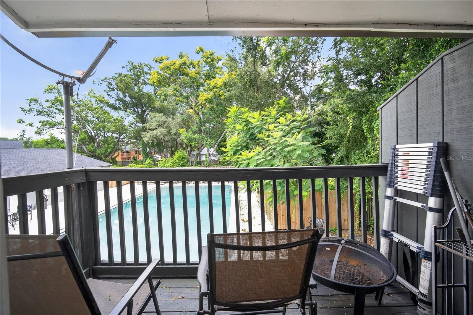 Balcony - 12405 OAK CEDAR PL #202, TAMPA