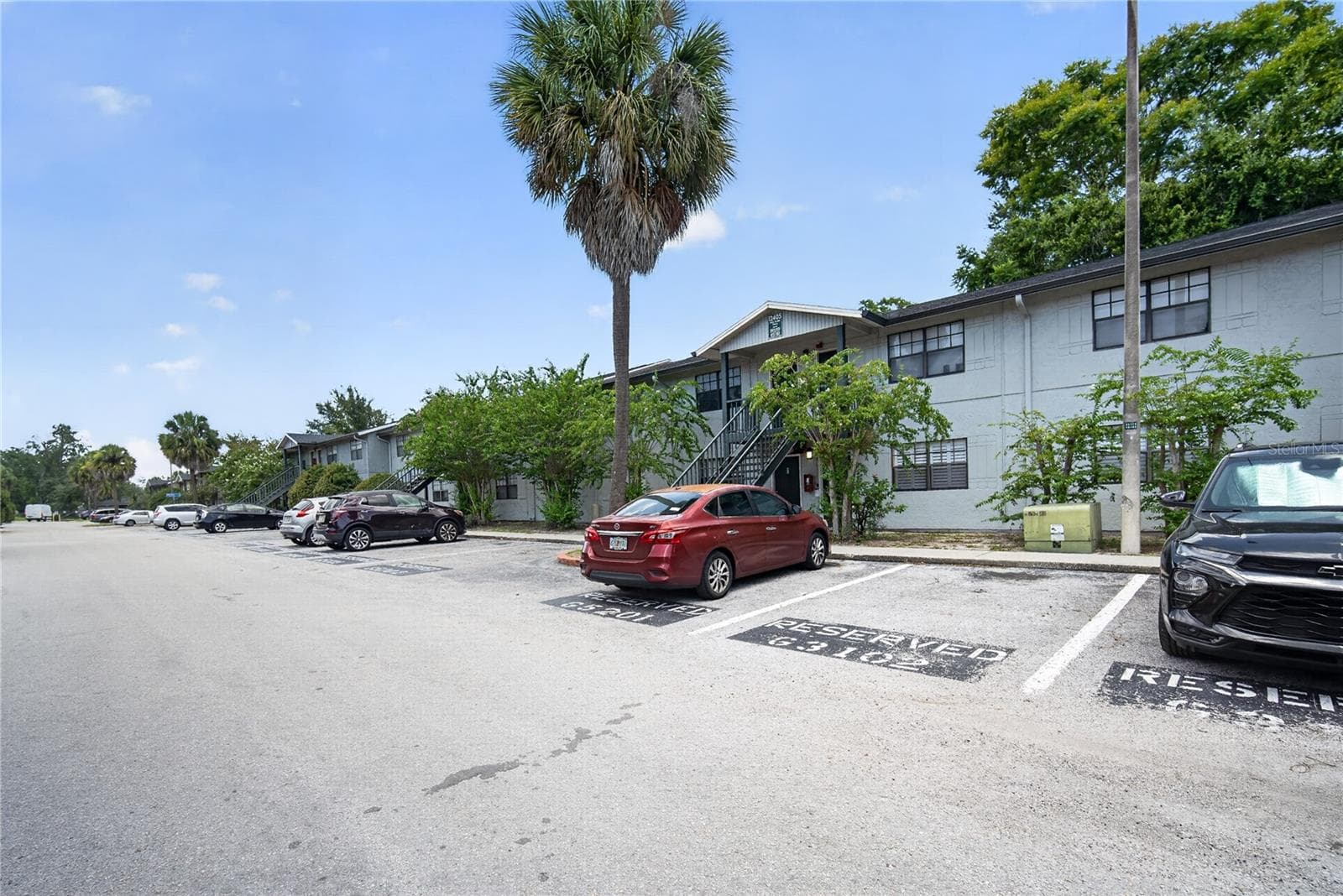Parking lot - 12405 OAK CEDAR PL #202, TAMPA