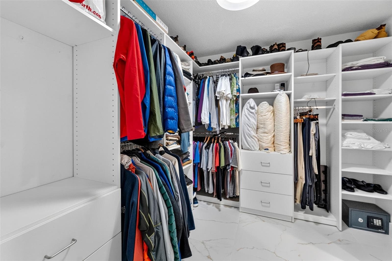 Custom closet systems by Closets By Design throughout the home - 2936 68TH AVE S, ST PETERSBURG