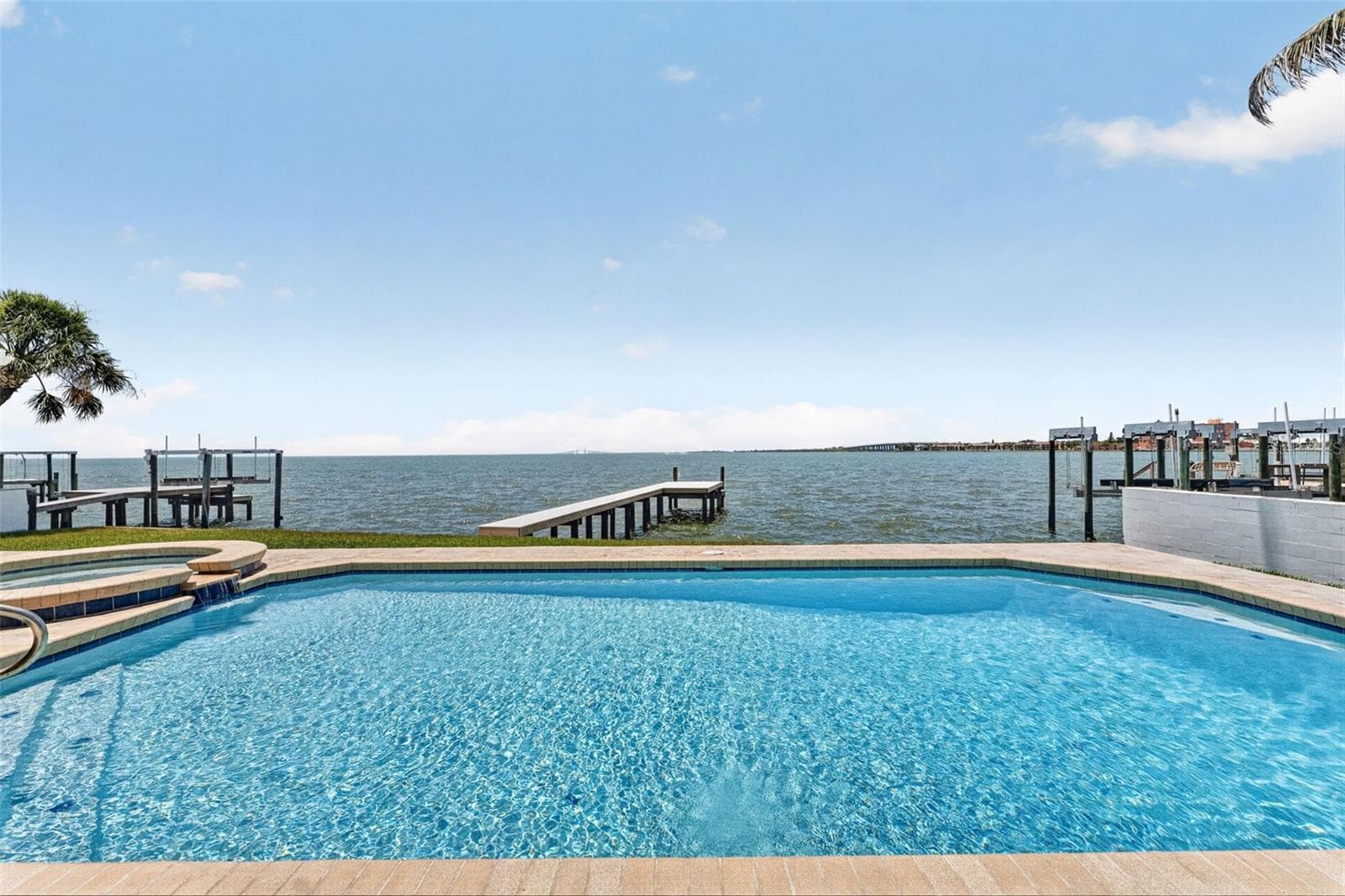 Pebbletec finish on pool - 2936 68TH AVE S, ST PETERSBURG